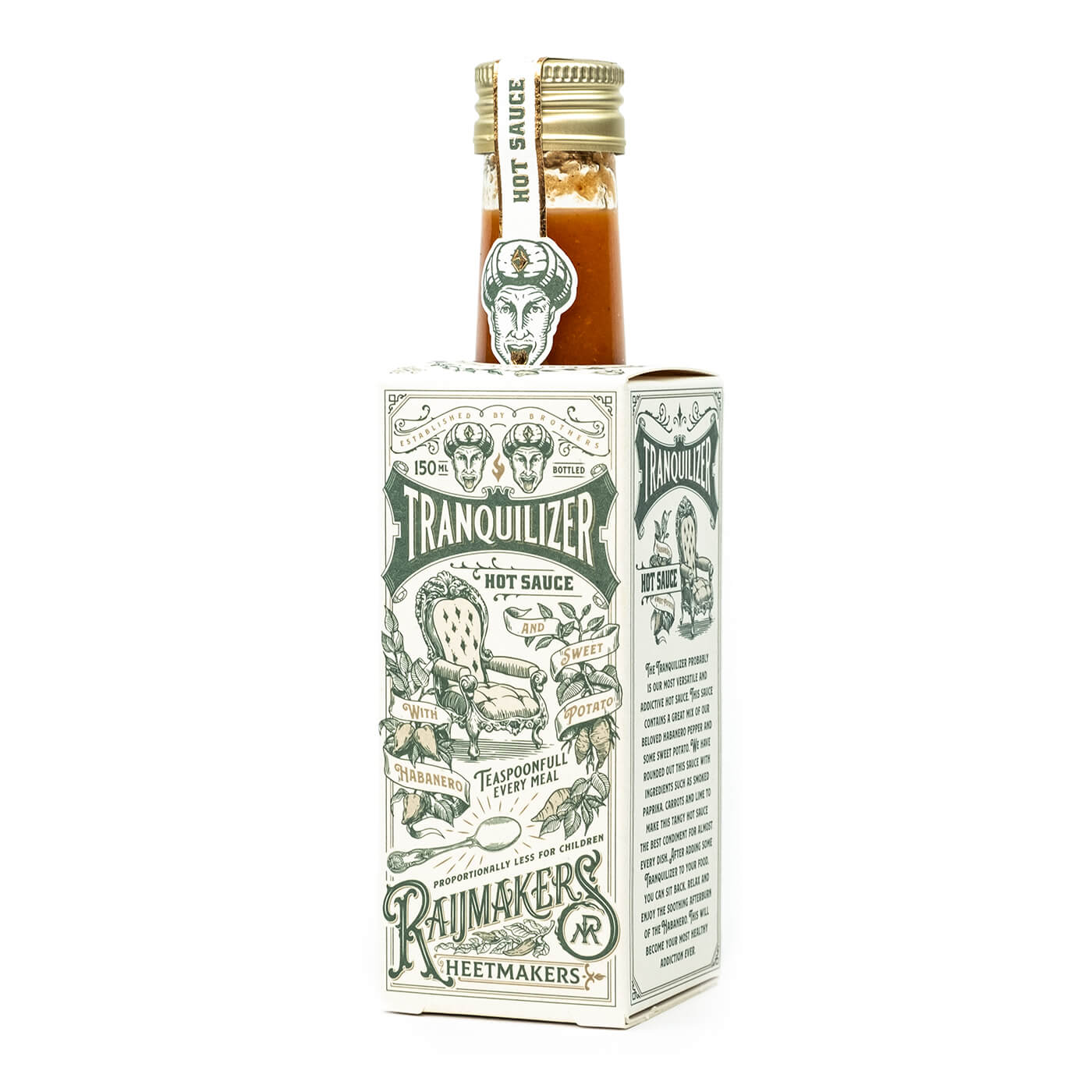 Tranquilizer hot sauce Raijmakers Heetmakers